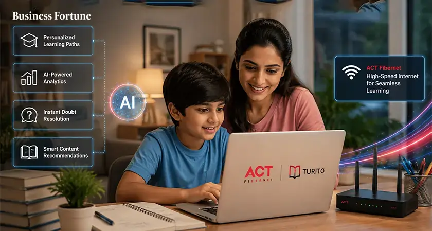  ACT Fibernet and Turito Transform AI Learning | Business Fortune 